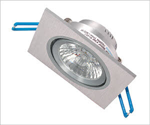 Schneider Luxor80 COB LED Einbaustrahler alu gebürstet